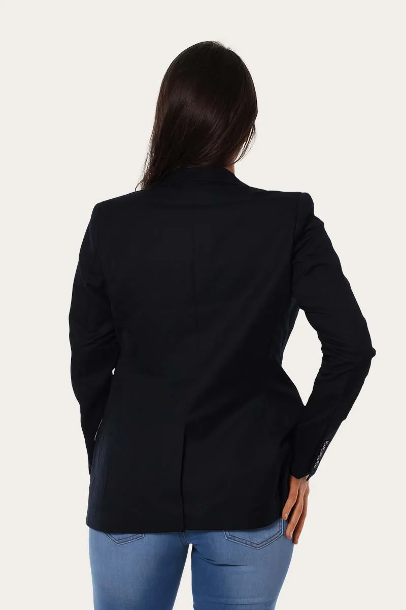 Amelia Womens Blazer Dark Navy