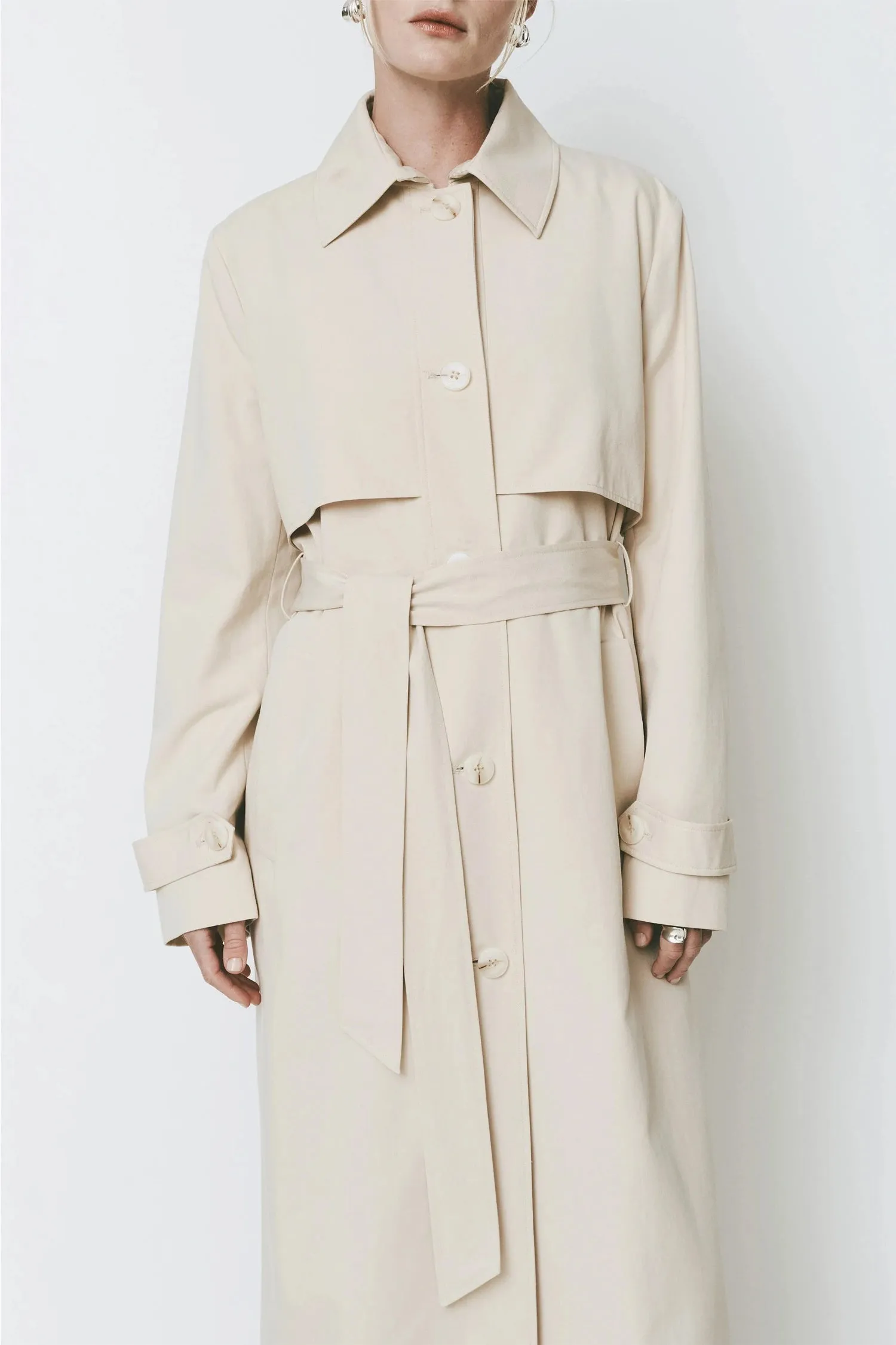 Cassis Trench Coat