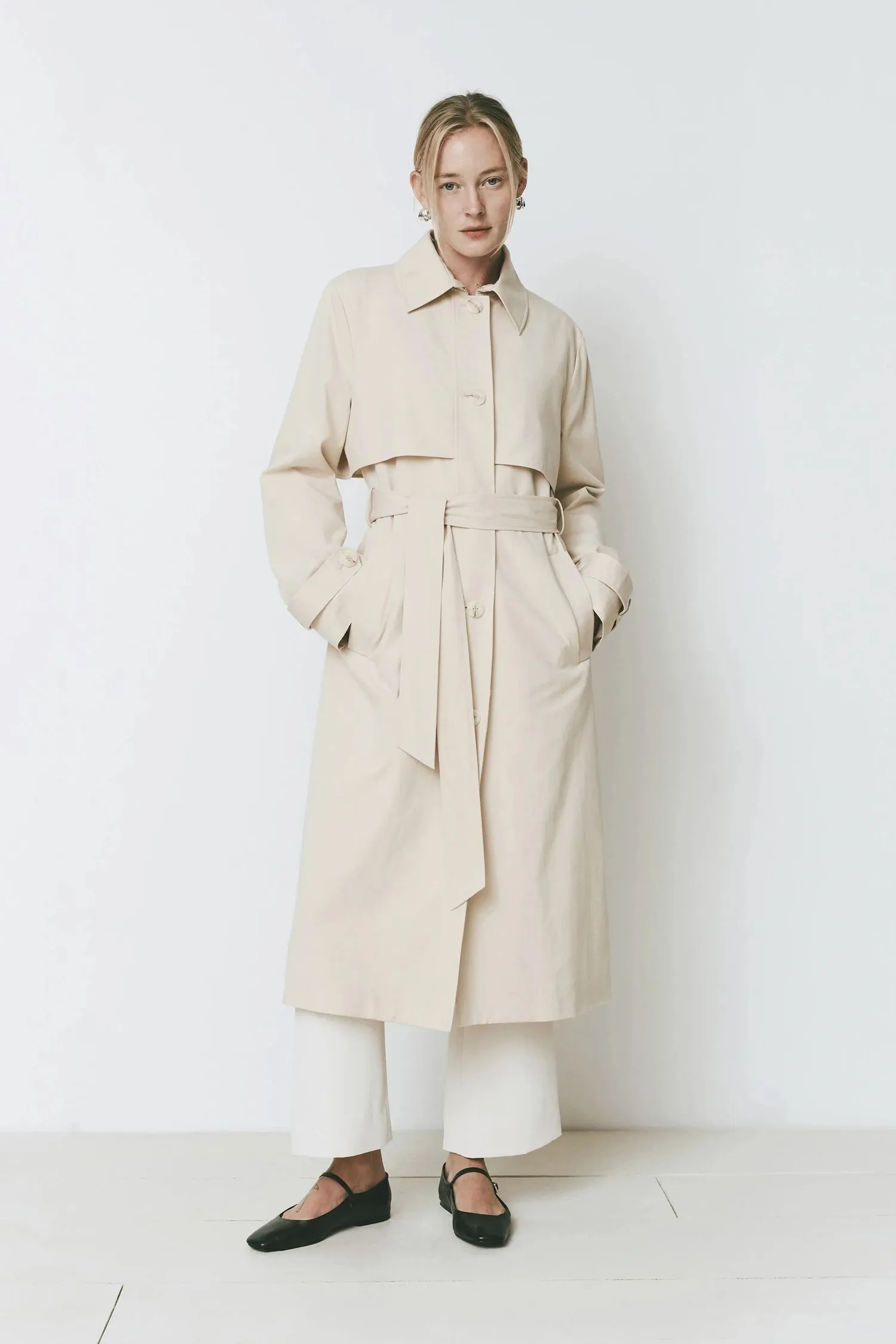 Cassis Trench Coat