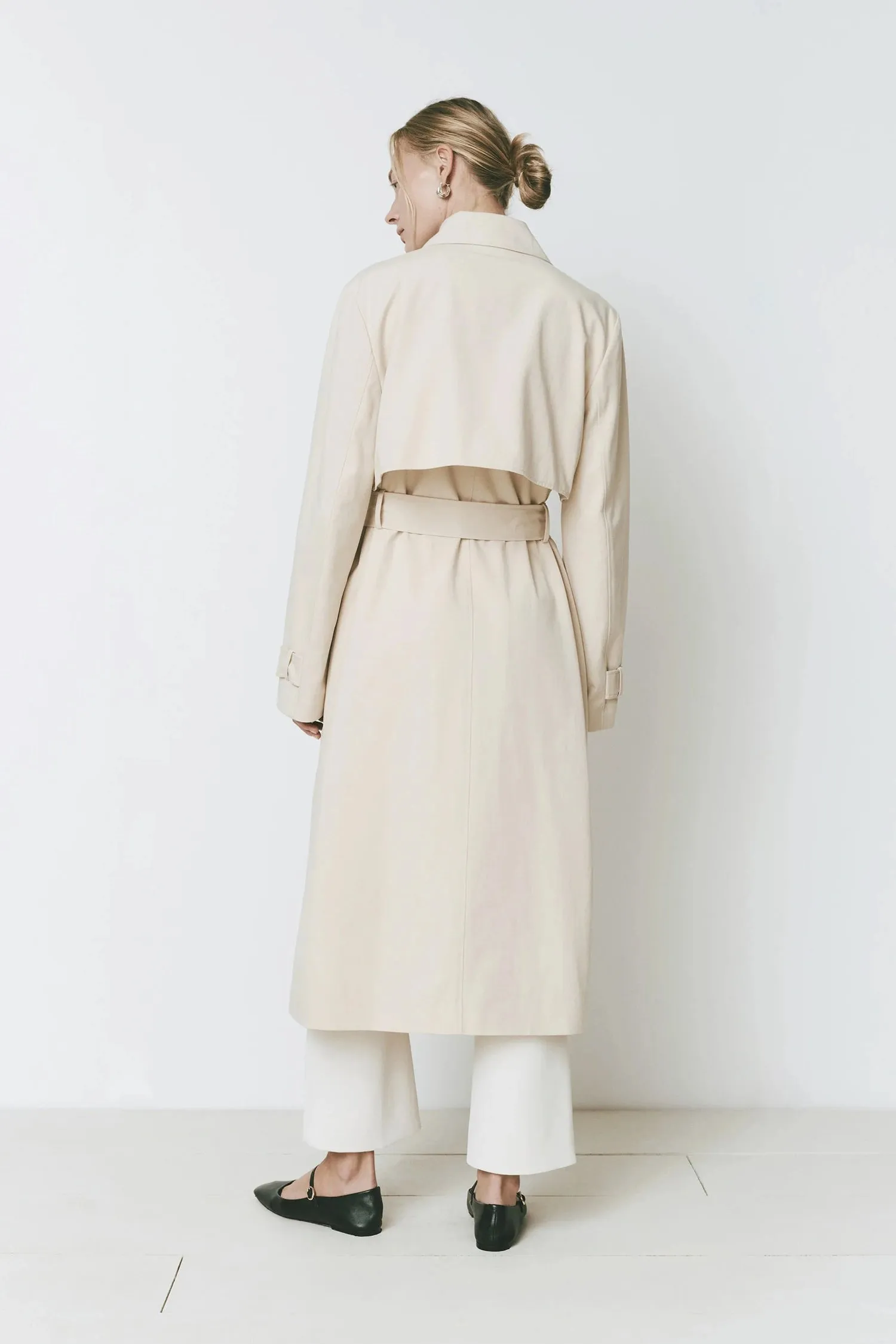 Cassis Trench Coat