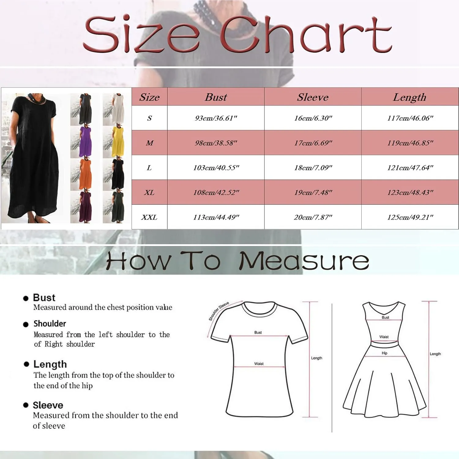 Dresses for Women 2025 Summer Cotton Linen Solid Gauze Dress Loose Casual Beach Vacation Flowy Midi Dress with Pockets