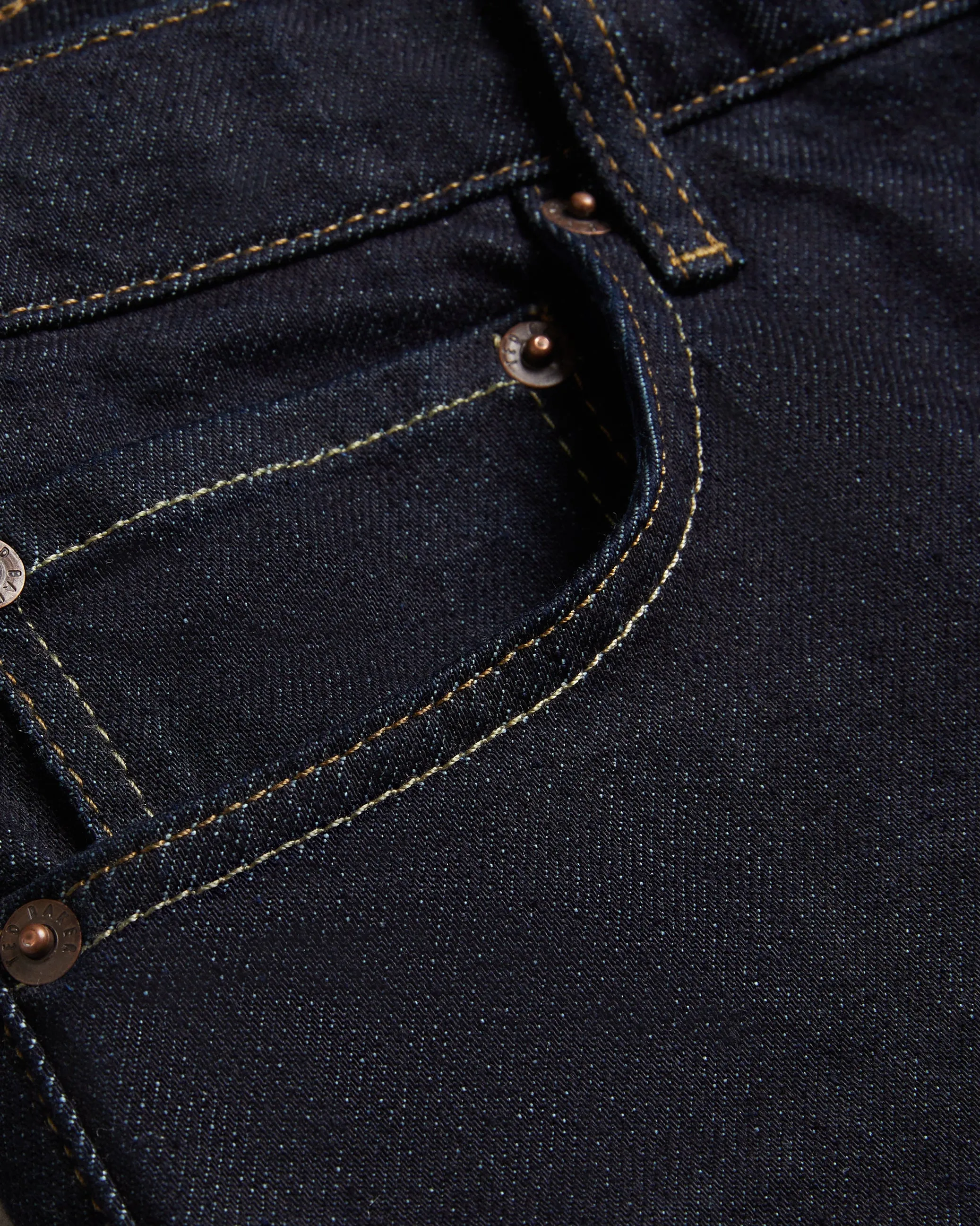 Elvvis Slim Fit Stretch Jeans Dk-Blue