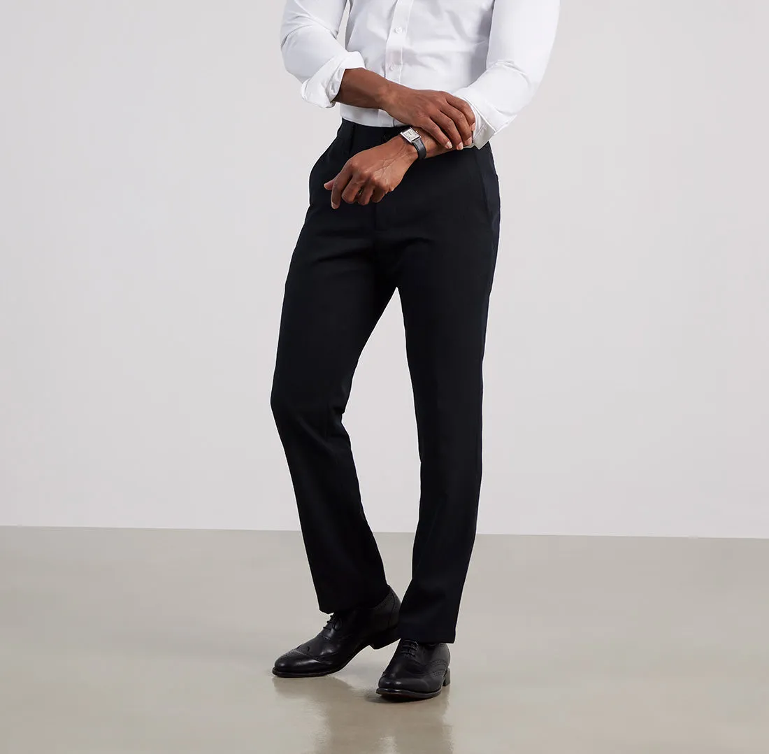 Gramercy Pants Tailored Fit - Final Sale - Asphalt Black