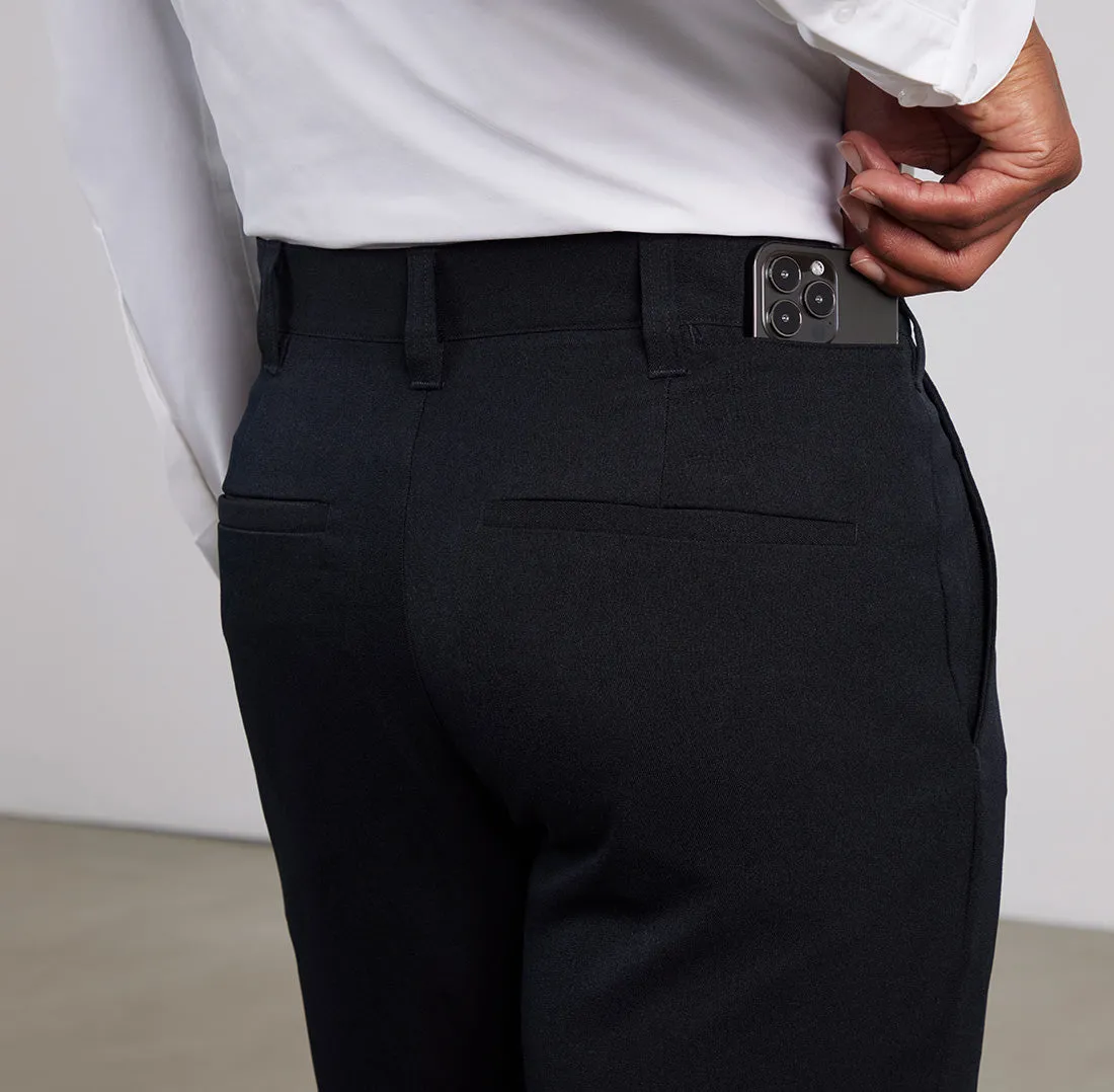Gramercy Pants Tailored Fit - Final Sale - Asphalt Black