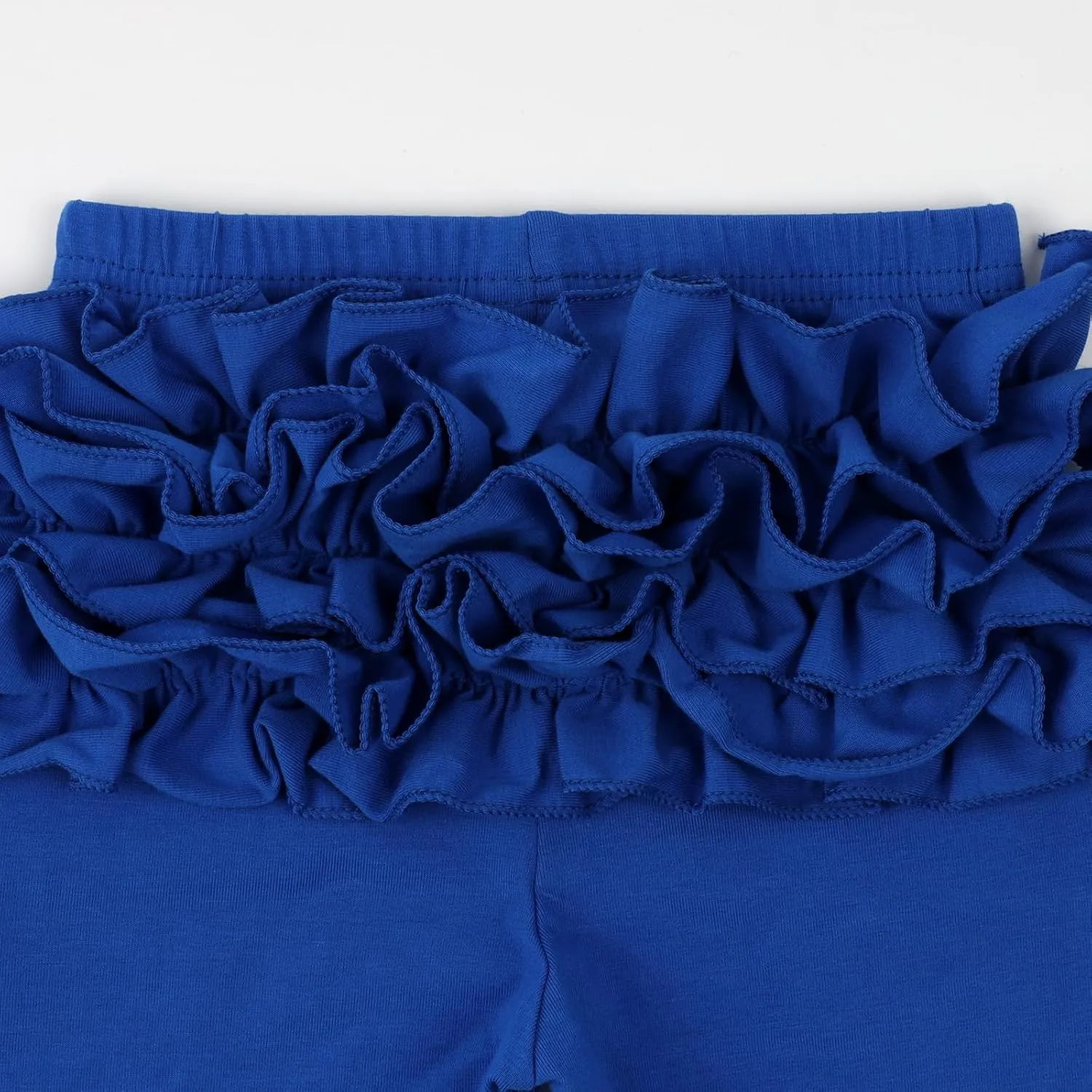 HOOLCHEAN Baby Toddler and Little Girls Ruffles Buttocks Leggings Solid Color Pants