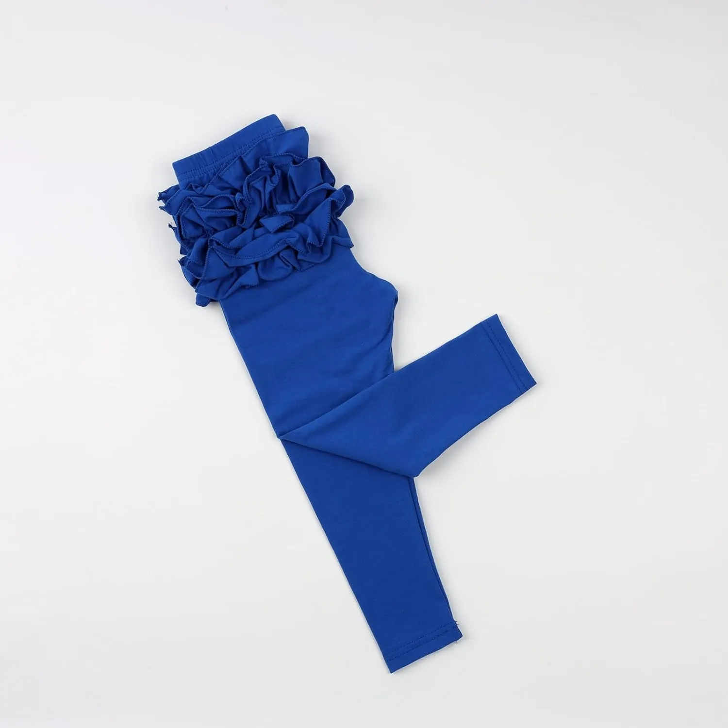 HOOLCHEAN Baby Toddler and Little Girls Ruffles Buttocks Leggings Solid Color Pants