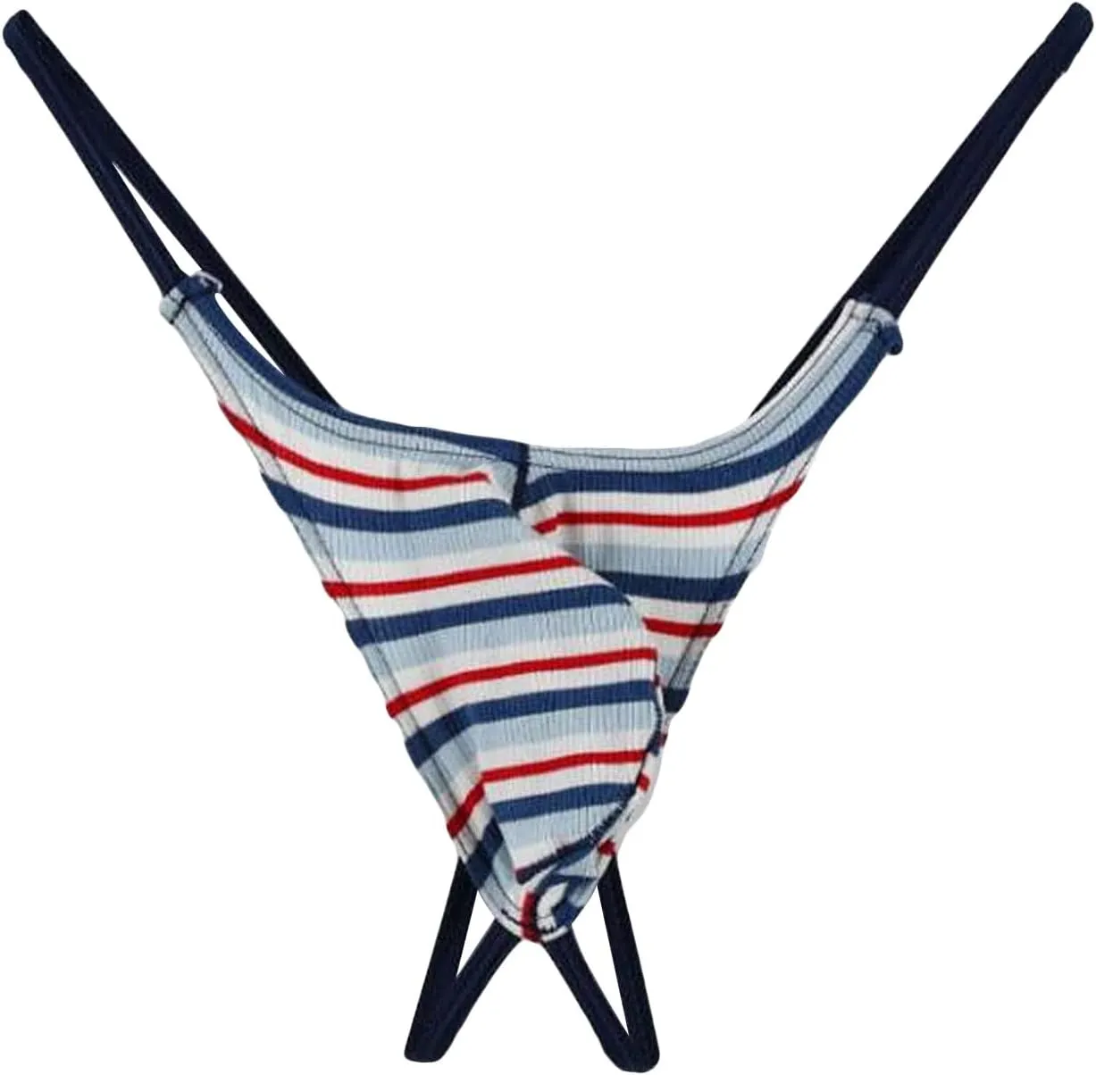 JEsilunmaMY Mens U Convex Thongs Ice Silk Bulge Pouch G-String Bikini Briefs Low Rise Sexy Panties Thong Underwear Swimsuit
