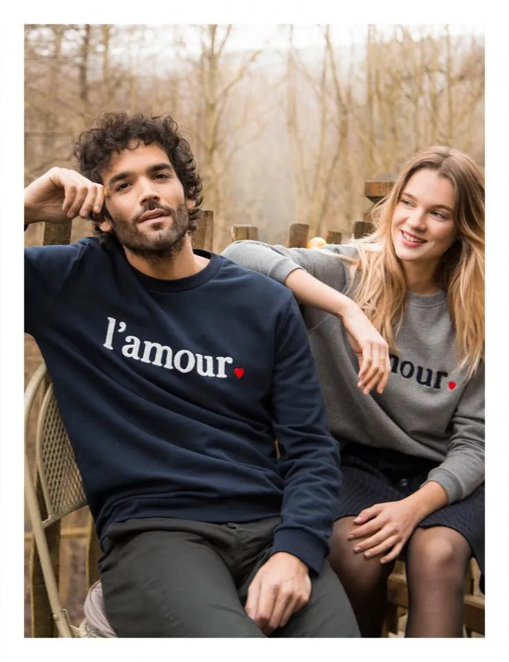 L'Amour Sweatshirt (Dark Navy)