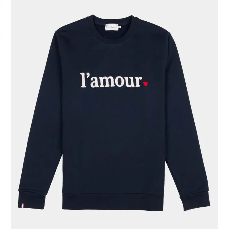 L'Amour Sweatshirt (Dark Navy)