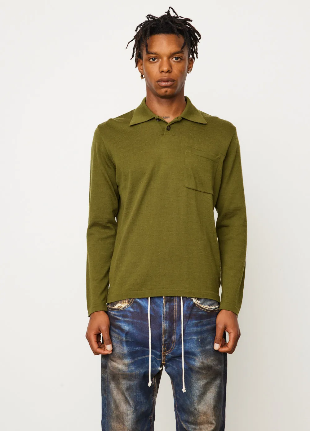 Loose Polo Sweater