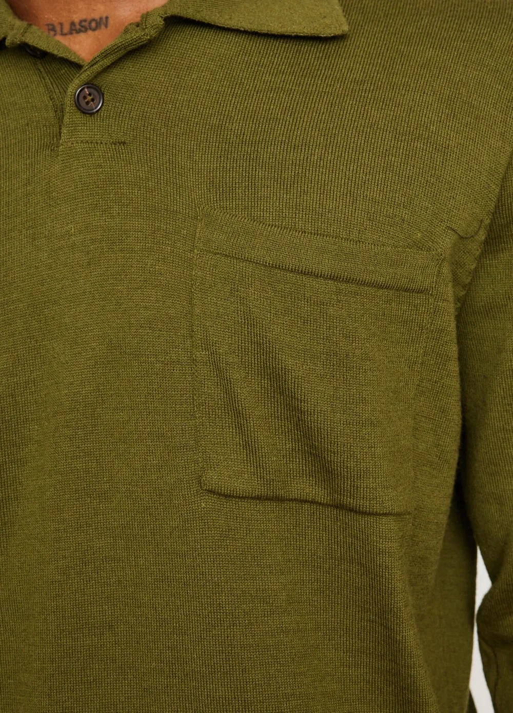 Loose Polo Sweater