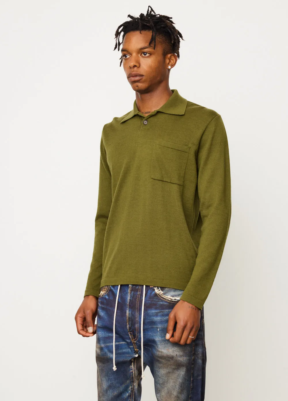 Loose Polo Sweater