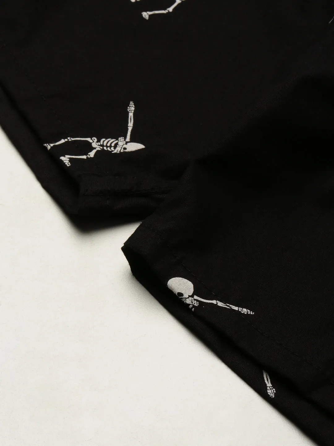 Men Black Printed Slim Fit Boxers