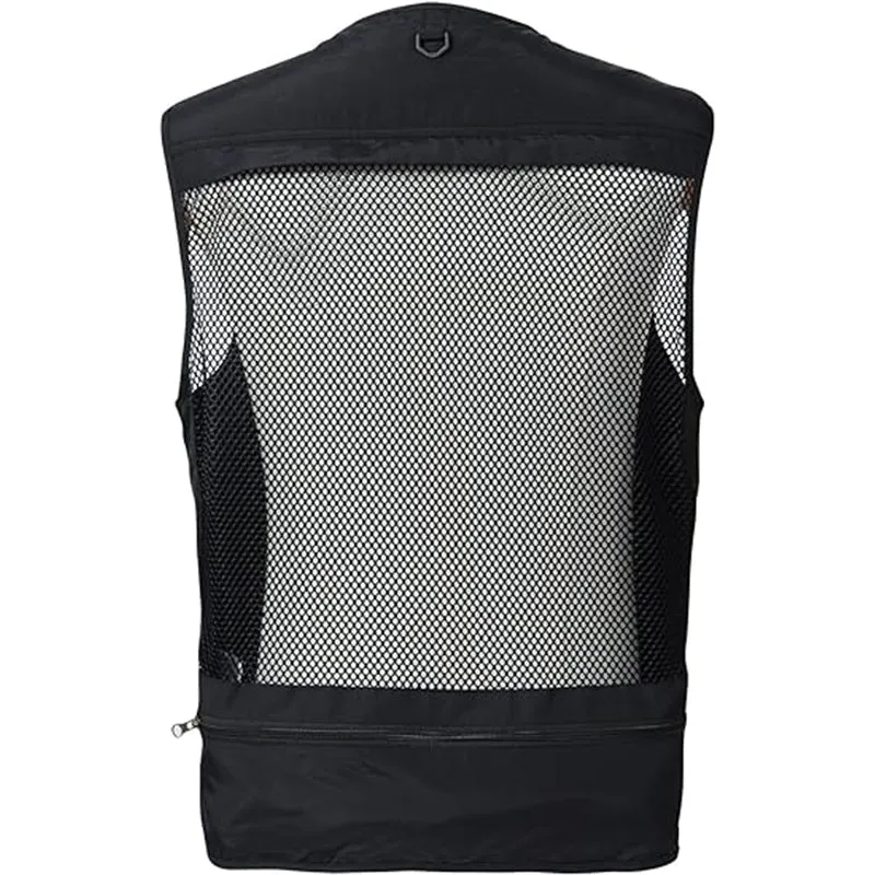 Mens Lightweight Utility Cargo Vest