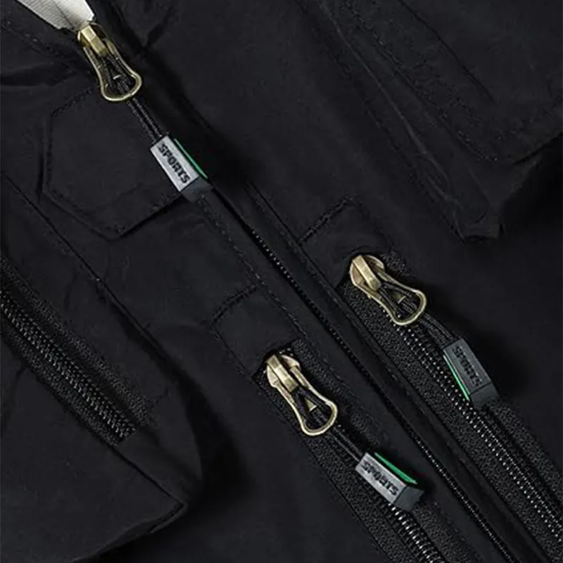 Mens Lightweight Utility Cargo Vest