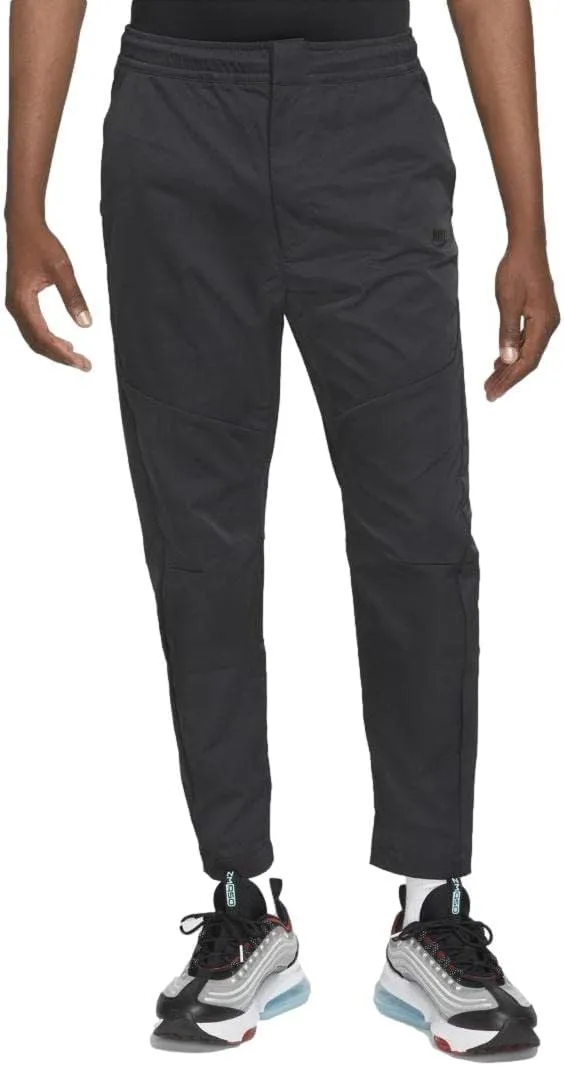Nike Sportswear Tech Essentials Men's Unlined Commuter Pants (as1, Alpha, l, Regular, Regular, Black)