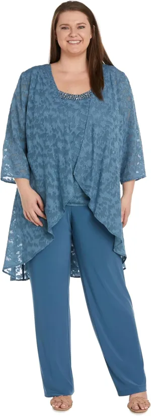 R&M Richards Women's Formal Pants Suit Set