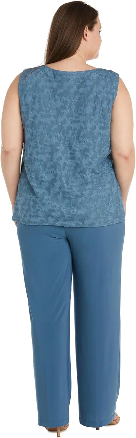 R&M Richards Women's Formal Pants Suit Set
