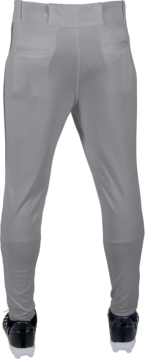 Rawlings Men's Launch Series Baseball Pant | Jogger Fit | Adult Sizes | Solid & Piped Options