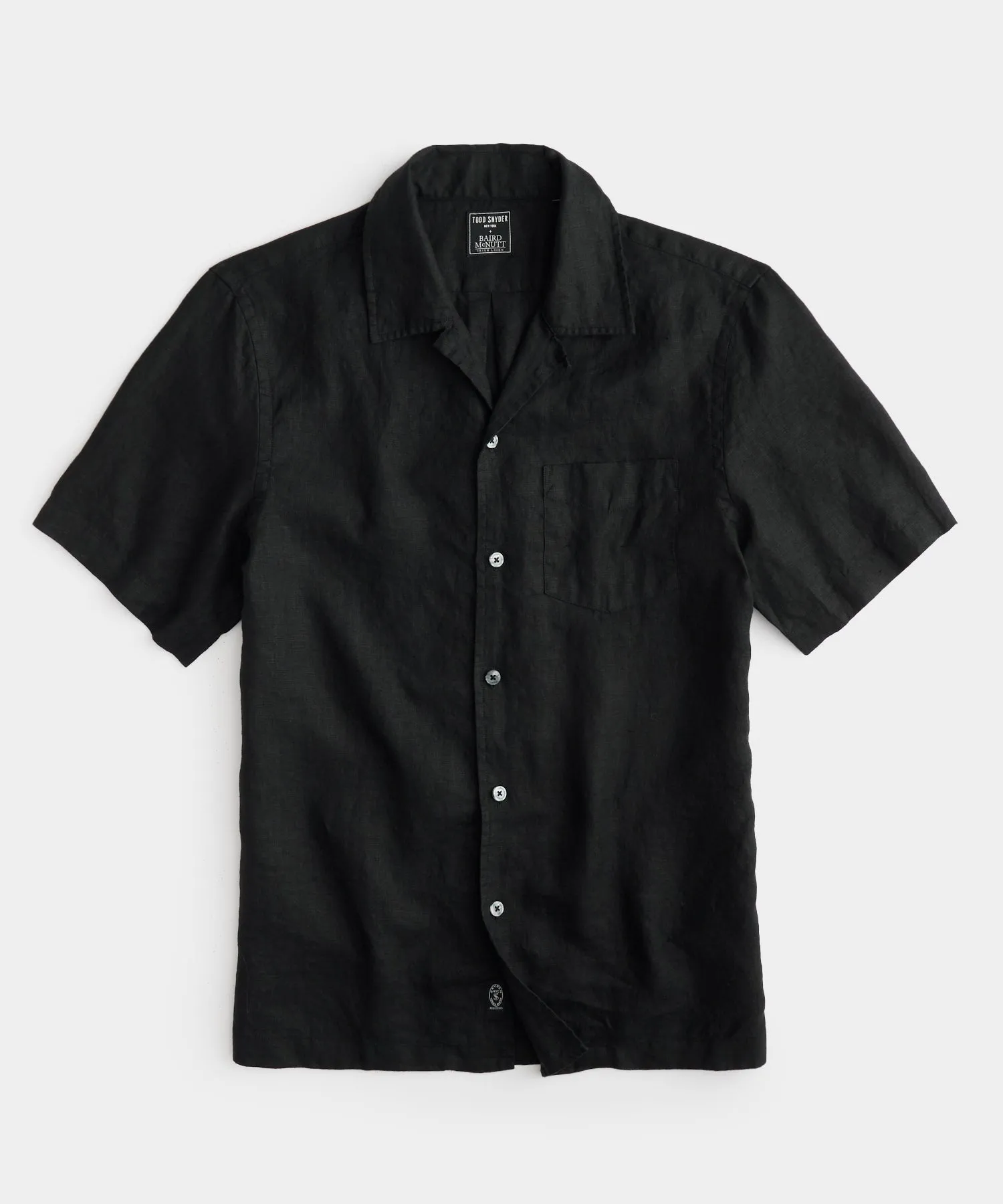 Sea Soft Irish Linen Camp Collar Shirt