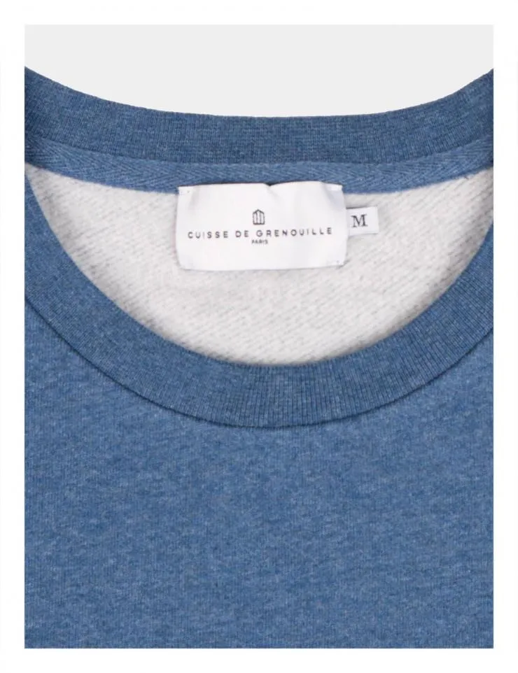 Surf in Paris Sweater (Denim Blue)
