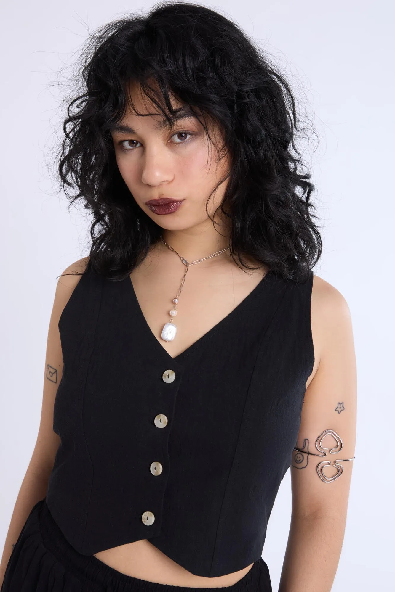 Tailored Cotton Vest