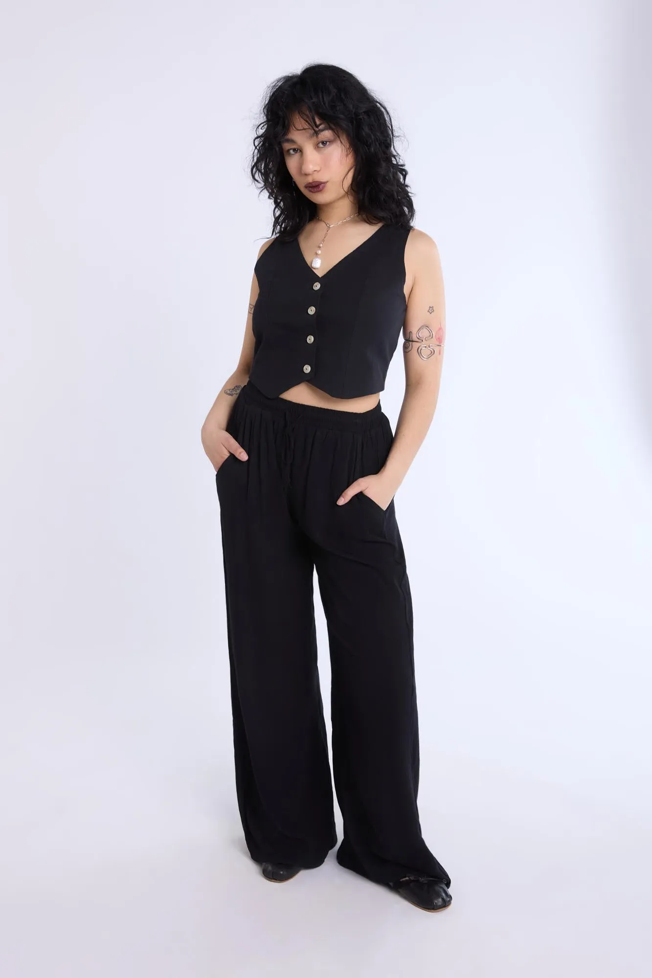 Tailored Cotton Vest