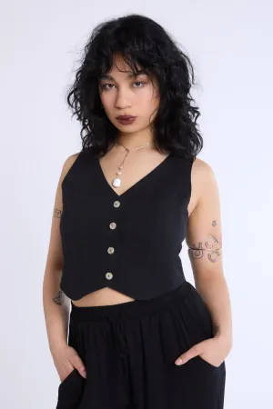 Tailored Cotton Vest