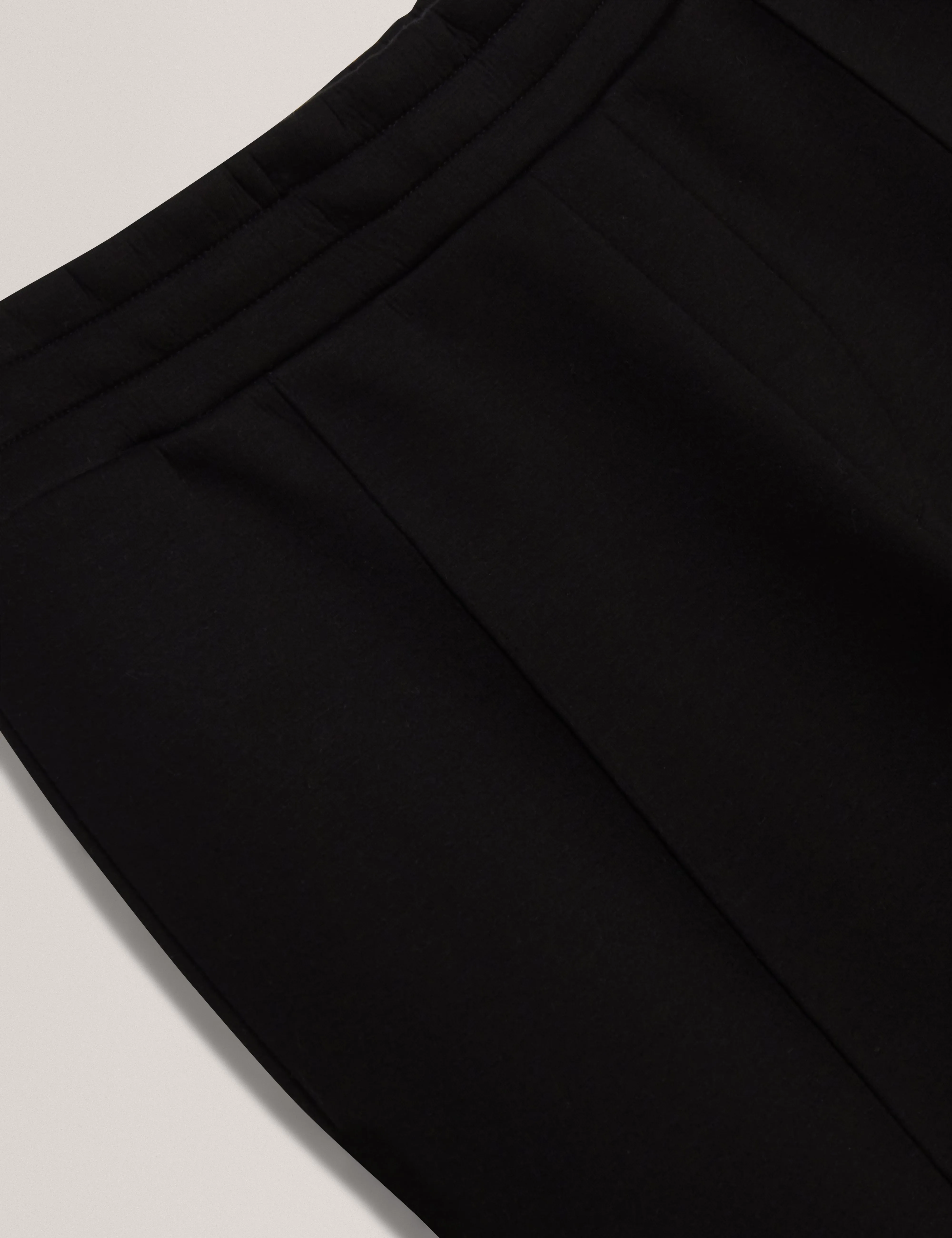 Uaver Slim Fit Neoprene Jogger Black