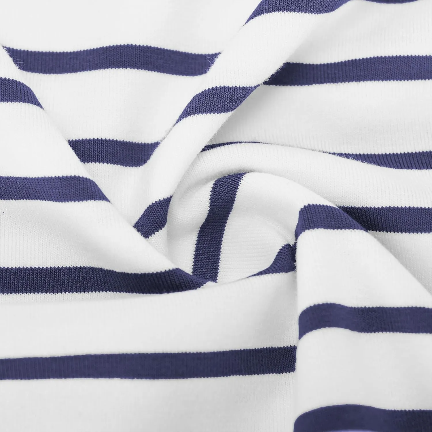 Womens Summer Casual Striped Dress Trendy Short Sleeve Side Split Sundress Comfy Beach Midi Dresses for Holiday